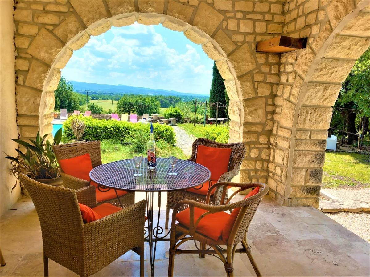 Mas Des Broussonnetiers Barjac (Gard) Exterior foto